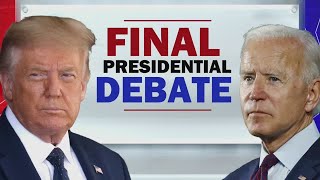 The final presidential debate of the 2020 campaign season