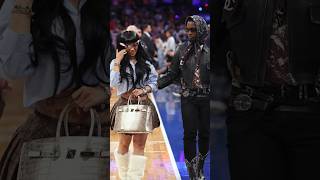 Cardi B & Offset Back Together Again Date Night Looks @ Knicks Game #cardib #off
