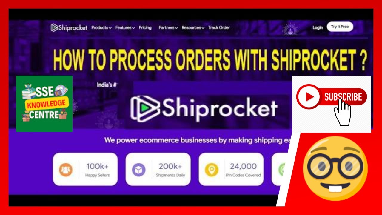 How To Process Orders And Ship With Shiprocket And Send Parcels Youtube