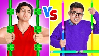 JOCK vs NERD in a JAIL || How to Become Popular | Funny moments by La La Life GOLD