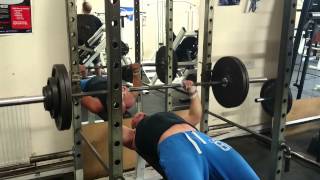 Bench Press 127.5kg x5