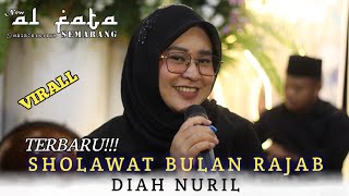 SHOLAWAT TERBARU!!! -  BULAN RAJAB - REBANA MODERN NEW AL FATA VOC, DIAH NURIL