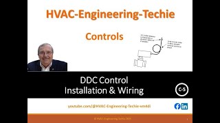 HVAC Training Video for DDC Controls installation and wiring practices. Training Session C-5