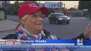 Trump Supporters Line Up Overnight Ahead Of NH Campaign Appearance