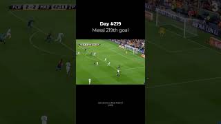 Day #219 | Messi 219th goal | Barcelona vs Real Madrid (8/17/2011)