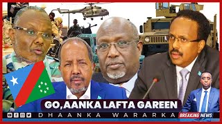 DEG DEG: Lafta Gareen oo Baydhabo ku xiray Gudigii Xasan Sheekh, MW Farmaajo gilgilay Villa Somalia