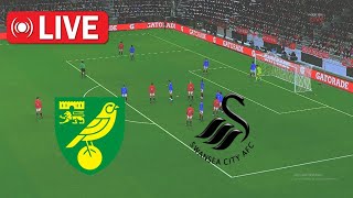 🔴 LIVE: Norwich City vs Swansea City | English Football League Championship 2025