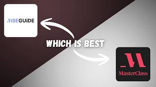 Rise Guide vs MasterClass: Online Learning Platform Comparison