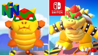 Mario Party Superstars - All Minigames Comparison (Switch vs Original)