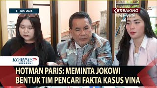 Update Kasus Vina Cirebon, Hotman Paris: Meminta Jokowi Bentuk Tim Pencari Fakta