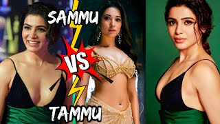 Hot Samantha VS Hot Tamanna | Tabahi Song Vs Cleavage Dress | F3 Woo Aa Aha Aha | Pushpa Oo Antava