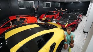 INSANE SUPERCAR GARAGE COLLECTION!