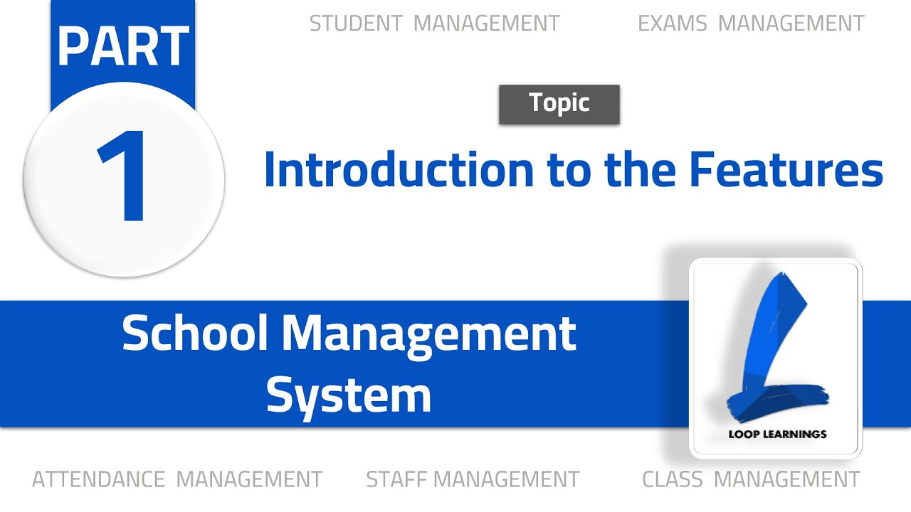 School Management System Part 1 Youtube