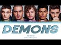 The Wanted - Demons (Color Coded Lyrics)