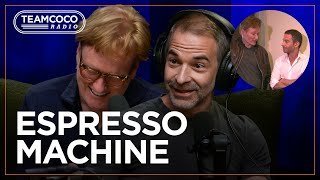 Jordan Schlansky Defends His Elitist Espresso Machine | Team Coco Radio