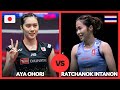 Ratchanok Intanon(THA) vs Aya Ohori(JPN) Badminton Match Highlights | Revisit Denmark Open 2019