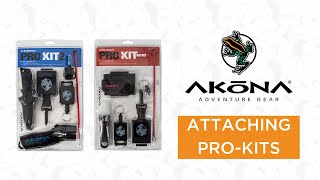 Attaching the AKONA PRO-KITS