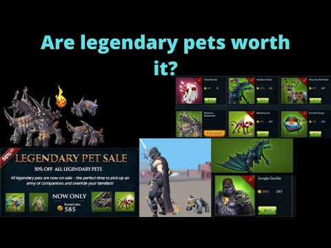 Are legendary pets worth it?