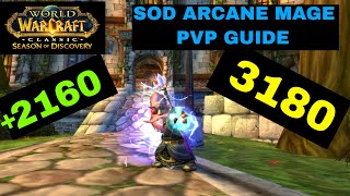 SOD PHASE 2: ARCANE MAGE PVP GUIDE