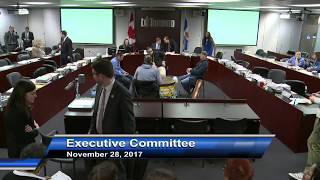 Executive Committee - November 28, 2017 - Part 2 of 2
