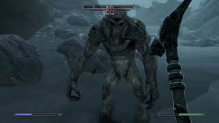 Skyrim S Infamous Frost Troll Test