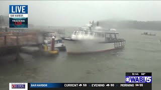 Lee brings rain, wind to Bar Harbor