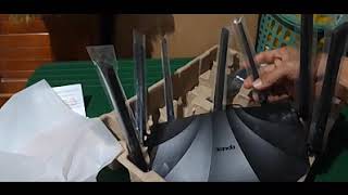 UNBOXING AKSES POINT MERK TENDA TYPE AC23