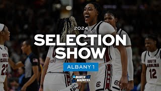 Women's 2024 NCAA tournament bracket - Albany 1