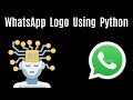 Draw WhatsApp logo using Python Turtle | Python Hub