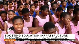 Boosting Education Infrastructure: Zion College 1981 year group hands over renovated classroom block