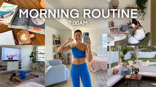 my 7am productive morning routine: 8 habits to motivate you