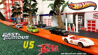 Hot Wheels Fast And The Furious | Speed Racers race!