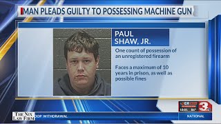Wichita Falls man pleads guilty to possessing machine gun