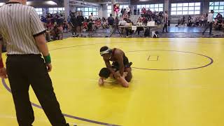 Lance Robinson (St. Michael) vs. Tukker Benoit (Acadiana) @2018 Deep South Bayou Duals