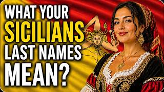 What your Sicilians Last Names Mean?