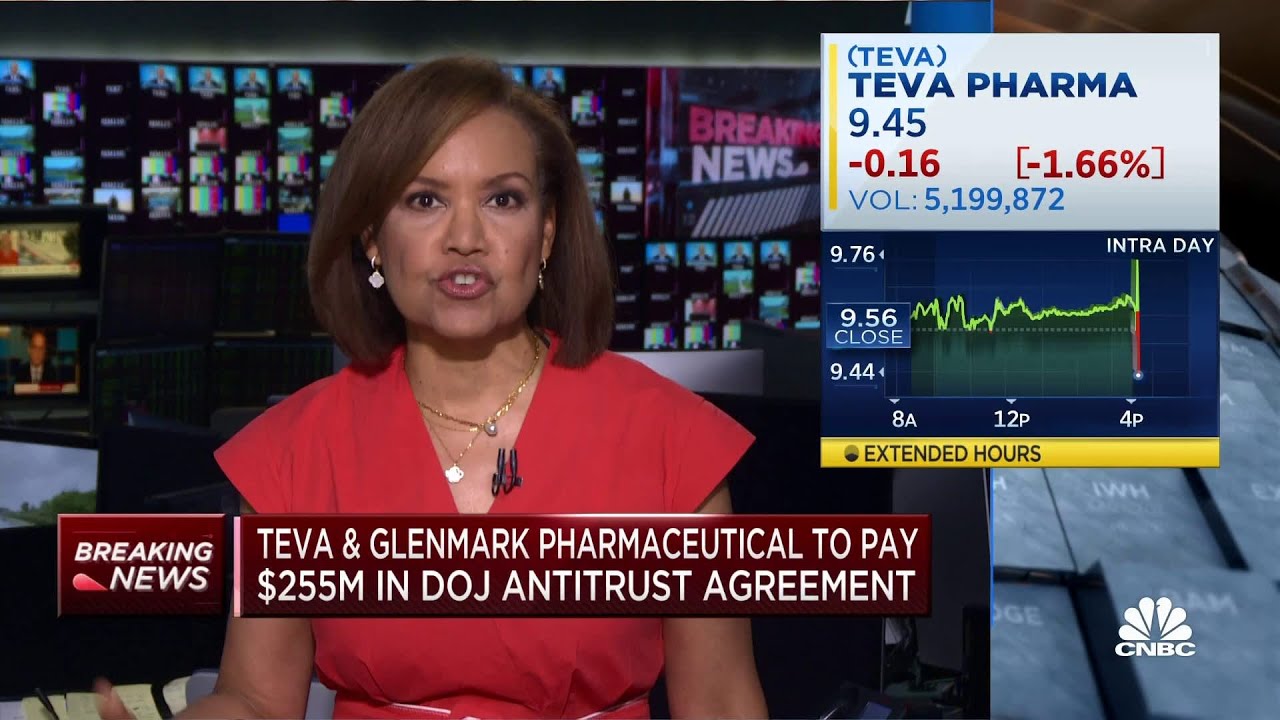 DOJ Orders Teva And Glenmark To Pay Millions In Fines In Drug Price ...