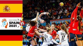 Spain Vs Germany Handball Women's World Championship Spain 2021