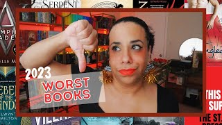 the 10 worst books I read in 2023 👎🏽