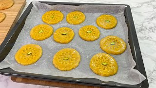 Traditional Afghan Corn Cookies for Eid 😋 کلچه پاشان از آرد جواری  که به دهن آب میشود