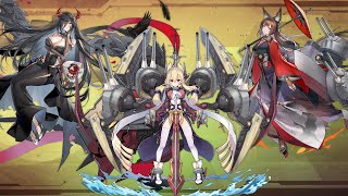 【アズールレーン演習】完全体天狸帝vs天帝門【Azur Lane-PvP】Friedrich_der_Grosse Warspite