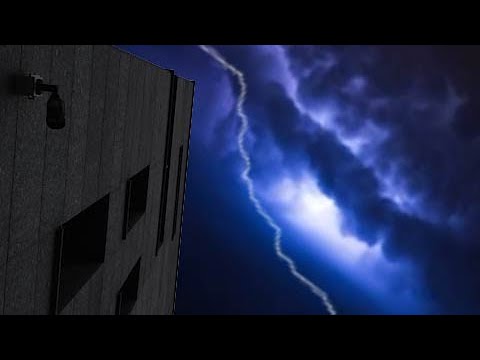 Rain Sounds Real Thunder Lightning And Thunderstorm Youtube