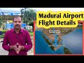 Madurai Airport flight details Tamil|| Madurai Airport||Flight Travel