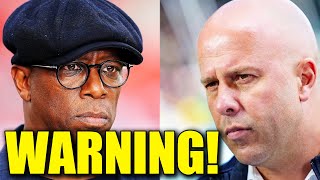 SEE WHAT IAN WRIGHT SAID ABOUT ARNE SLOT | LIVERPOOL NEWS TODAY