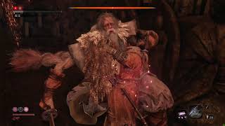 SEKIRO 隻狼 過去梟(義父) 一周目 苦難 鐘鬼 身体力10 攻め5