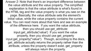 Get value of an input box using Selenium Python