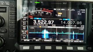 VP6D, Ducie Is.  Pacific Ocean, 3.5MHz, CW, Worked by HL2WA