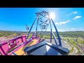 DC Rivals HyperCoaster - Warner Brothers Movie World - Onride - 4K - Wide Angle