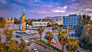 Hawasa city drone view -st.gebiel church-Begena mezmur  -ሀዋሳ -የሀዋሳ ገብርኤል ቤተክርስቲያን የድሮን እይታ-የበገና መዝሙር