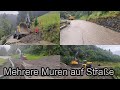 Hochfügen nach mehreren Murenabgängen nicht erreichbar