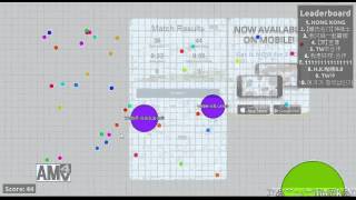 【Agar.io】日本代表(自称)が細胞界で1位っを狙う！